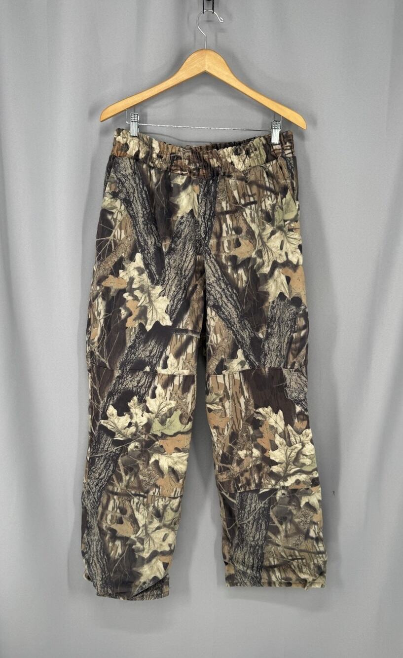 Vtg Cabelas Dry Plus Pants Mens Large Camouflage Hunting USA Lined Outdoor Hike